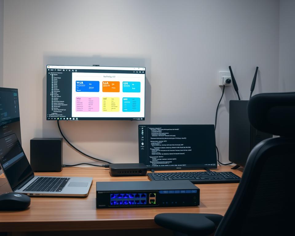 setup VLANs in home lab
